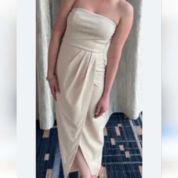 WAYF Strapless Dress NWT - Picture 8 of 16